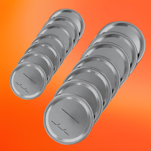 FoodVault™ Sealable Stainless-Steel Jar Lids