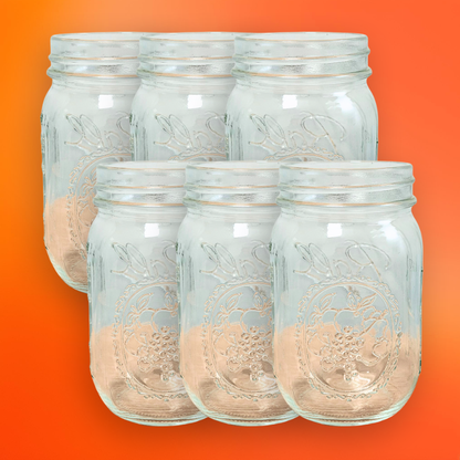 FoodVault™ Glass Mason Jars