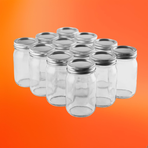 FoodVault™ Wide-Mouth Glass Jars