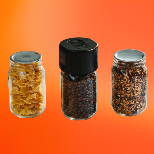 FoodVault™ Wide-Mouth Glass Jars
